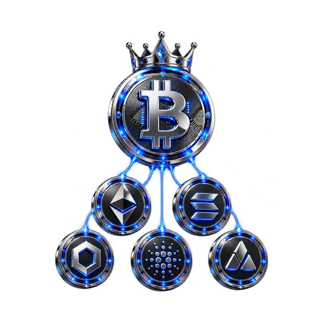 Quién tiene el poder en la descentralización: Bitcoin sobre otras criptomonedas